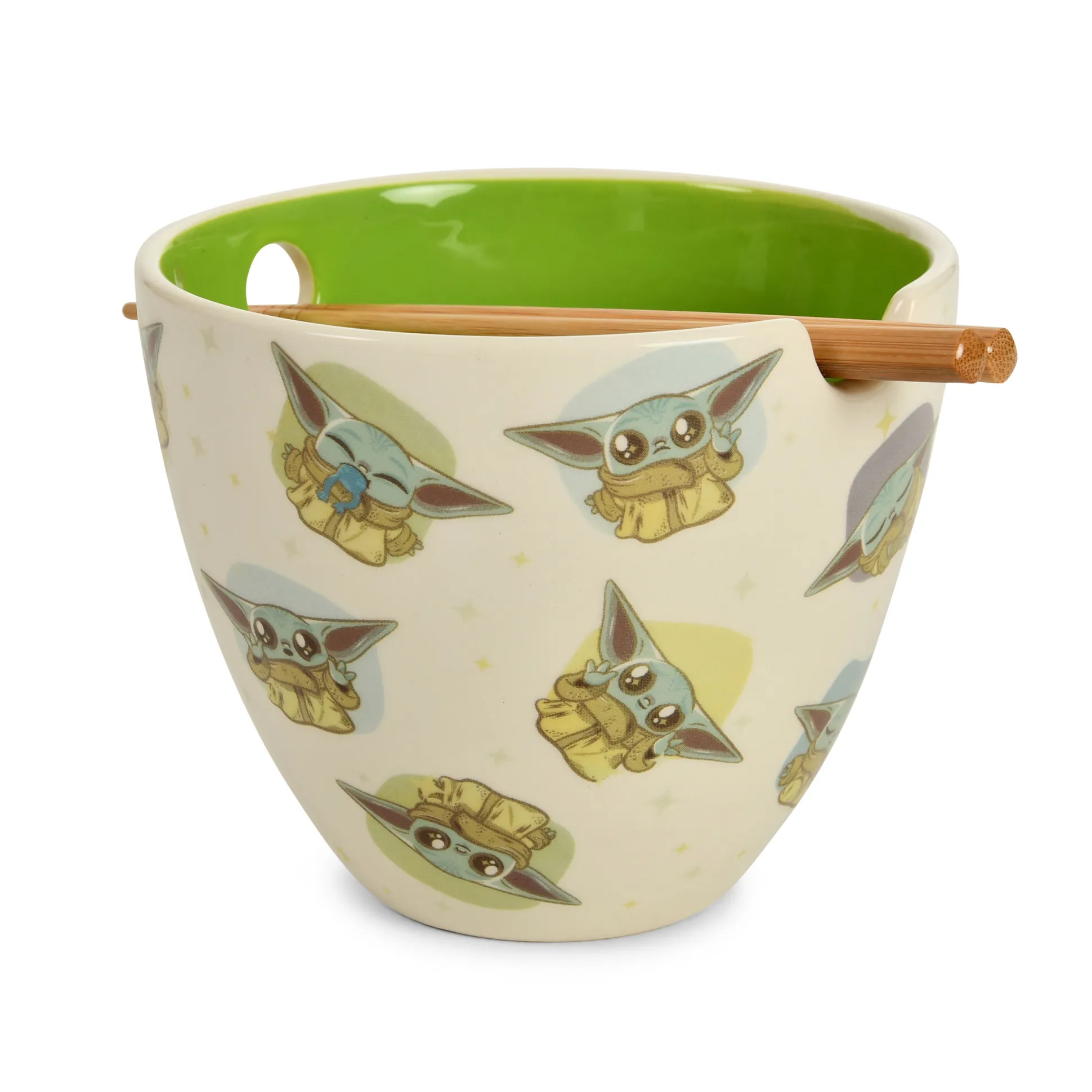 Grogu Ramenkom met Eetstokjes - Star Wars The Mandalorian