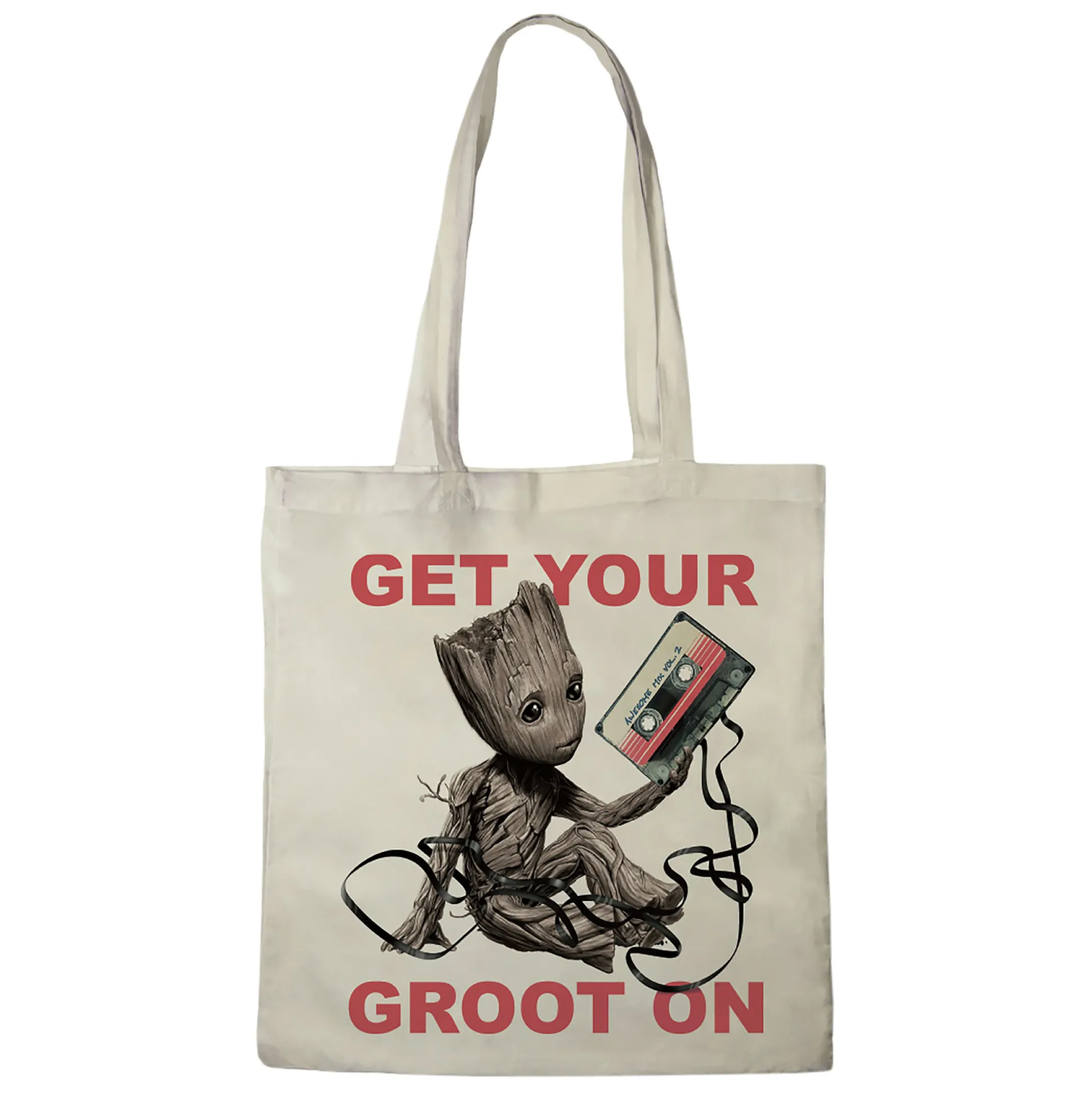 Guardians of the Galaxy - Krijg Je Groot Op Jute Tas