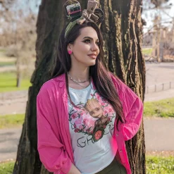 Guardians of the Galaxy - Baby Groot Heart Dames T-shirt wit