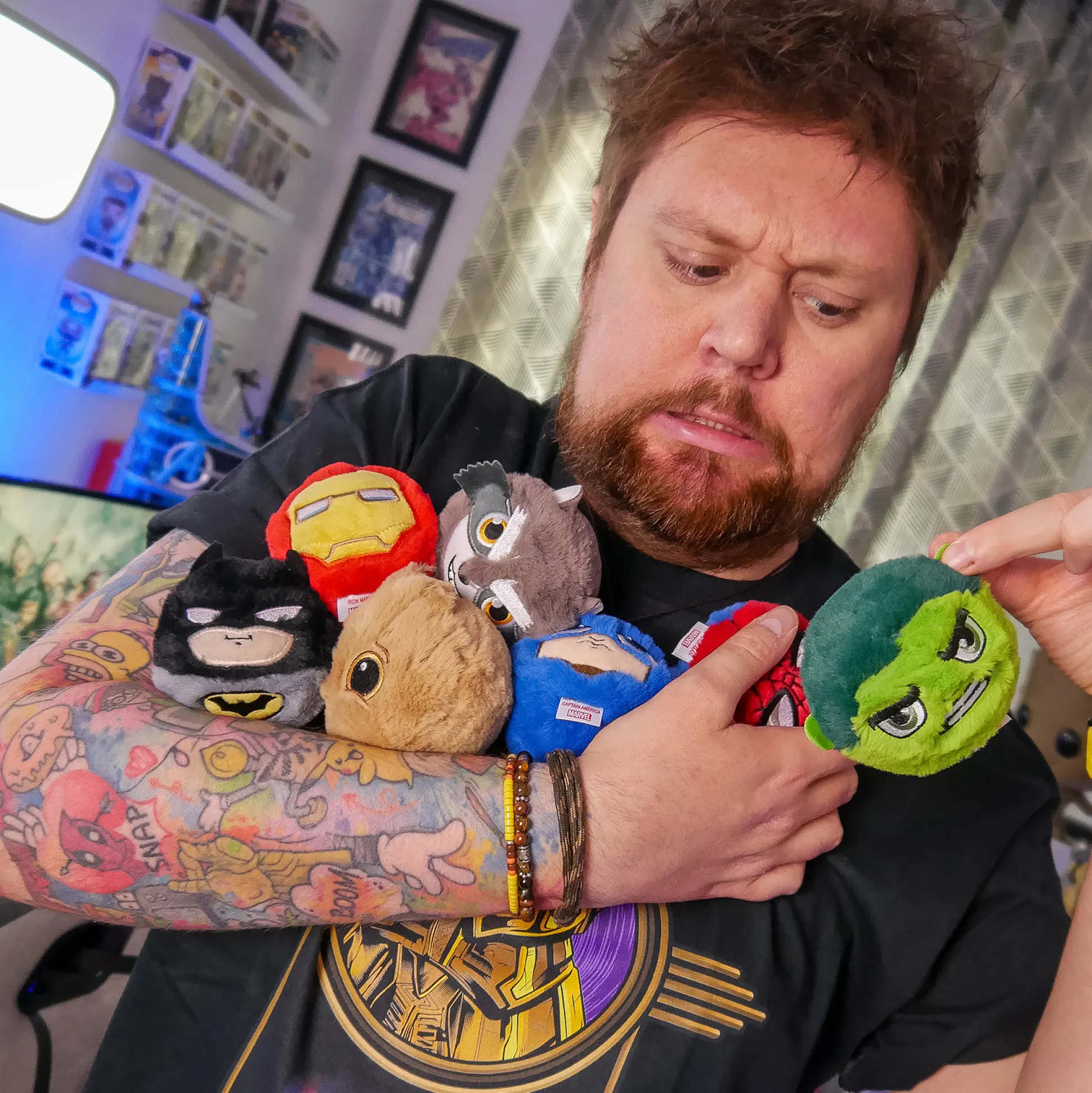 Guardians of the Galaxy - Rocket Beanie Bouncers stuiterende pluchen bal