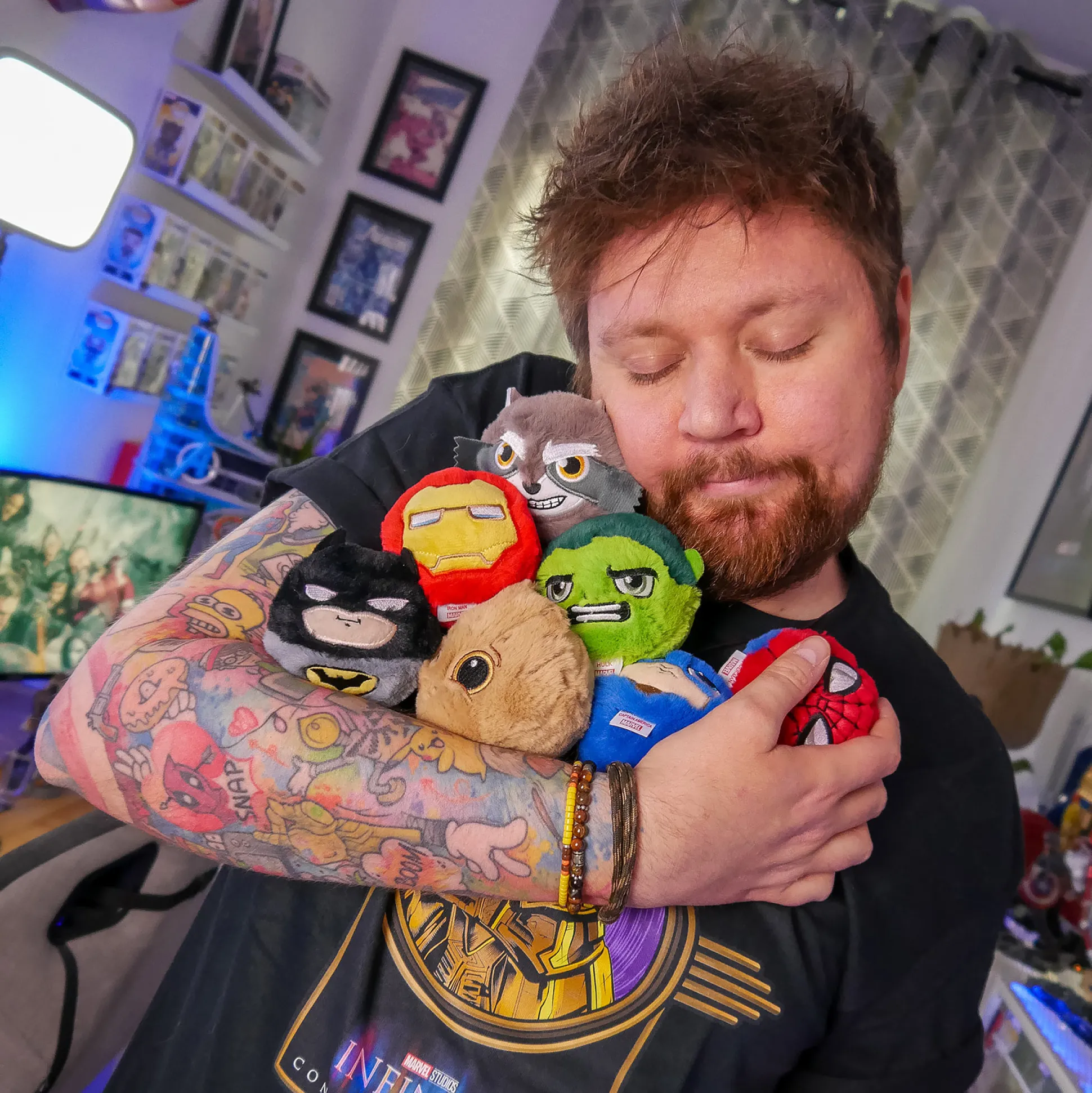 Guardians of the Galaxy - Rocket Beanie Bouncers stuiterende pluchen bal