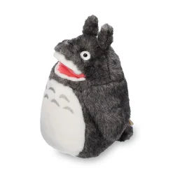Happy Totoro Pluche Figuur grijs