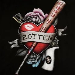 Harley Quinn - Rotten T-Shirt zwart