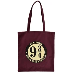 Harry Potter - 9 3/4 jute zak rood