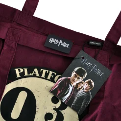 Harry Potter - 9 3/4 jute zak rood