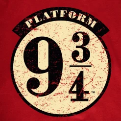 Harry Potter - 9 3/4 T-shirt kinderen rood