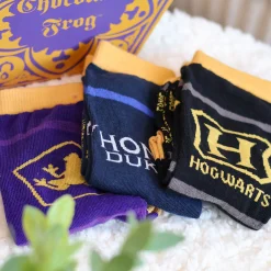 Harry Potter - 3 paar sokken set in Chocolade Kikker doos