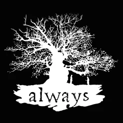 Harry Potter - Always T-shirt Zwart