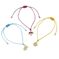 Harry Potter - Armbandenset van 3 met Hangers