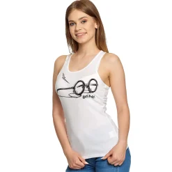 Harry Potter - Bril Tanktop wit