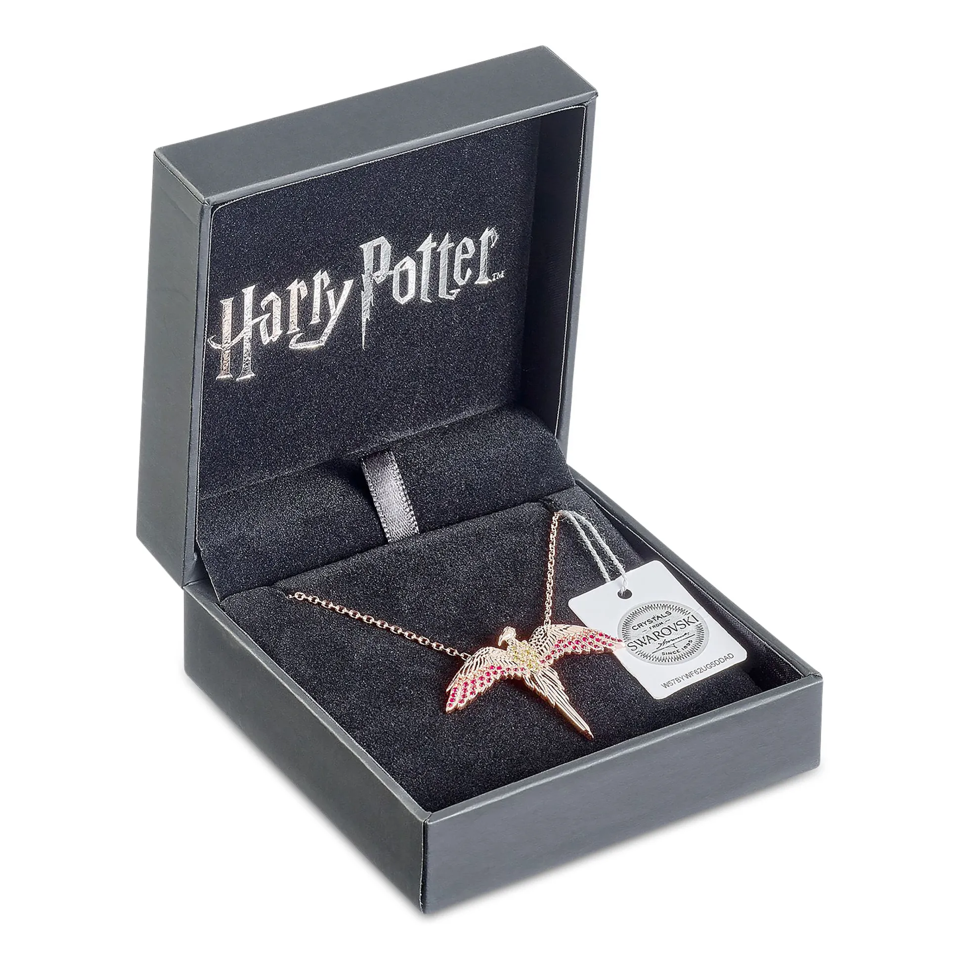 Harry Potter - Fawkes Ketting met Kristallen
