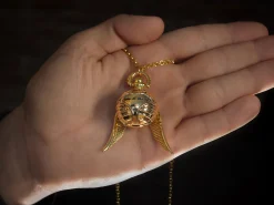 Harry Potter - Gouden Snaai Ketting met Horloge