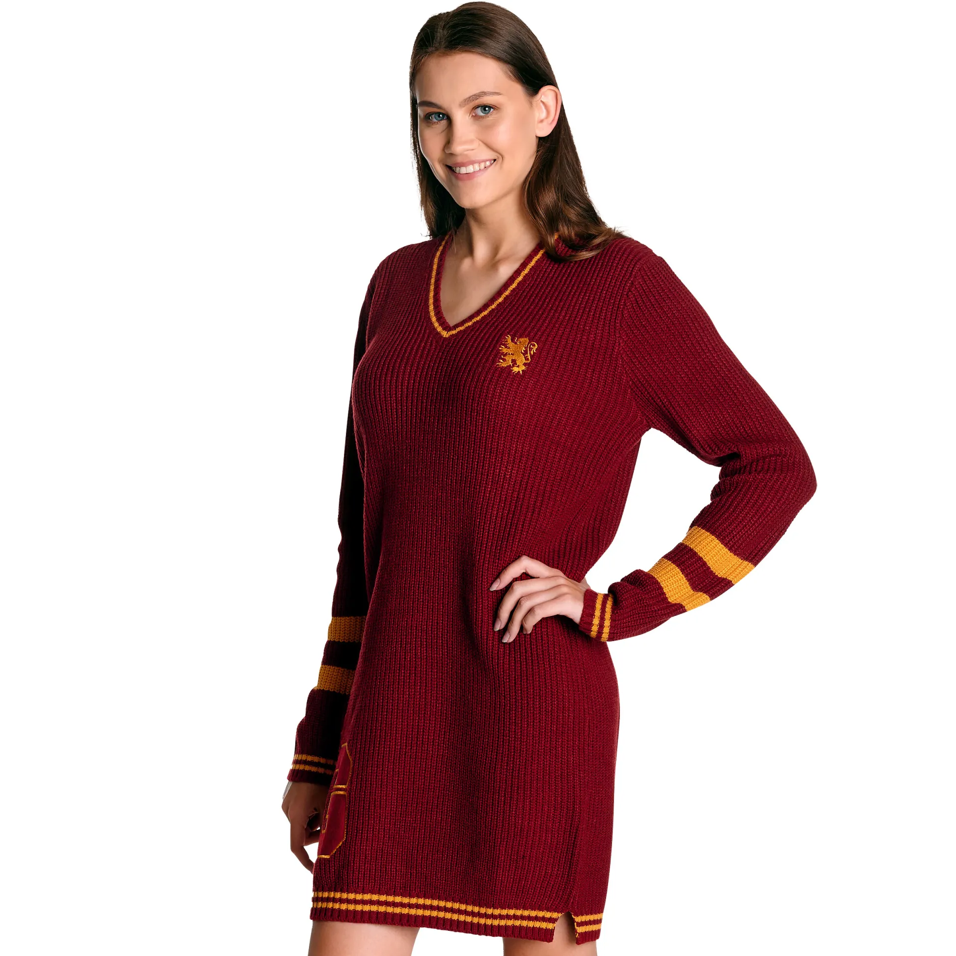 Harry Potter - Griffoendor Gebreide Jurk Rood