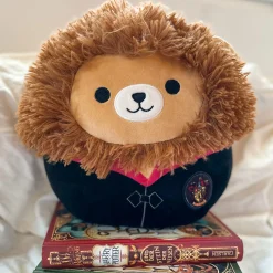 Harry Potter - Griffoendor Leeuw in Mantel Squishmallows Knuffelfiguur