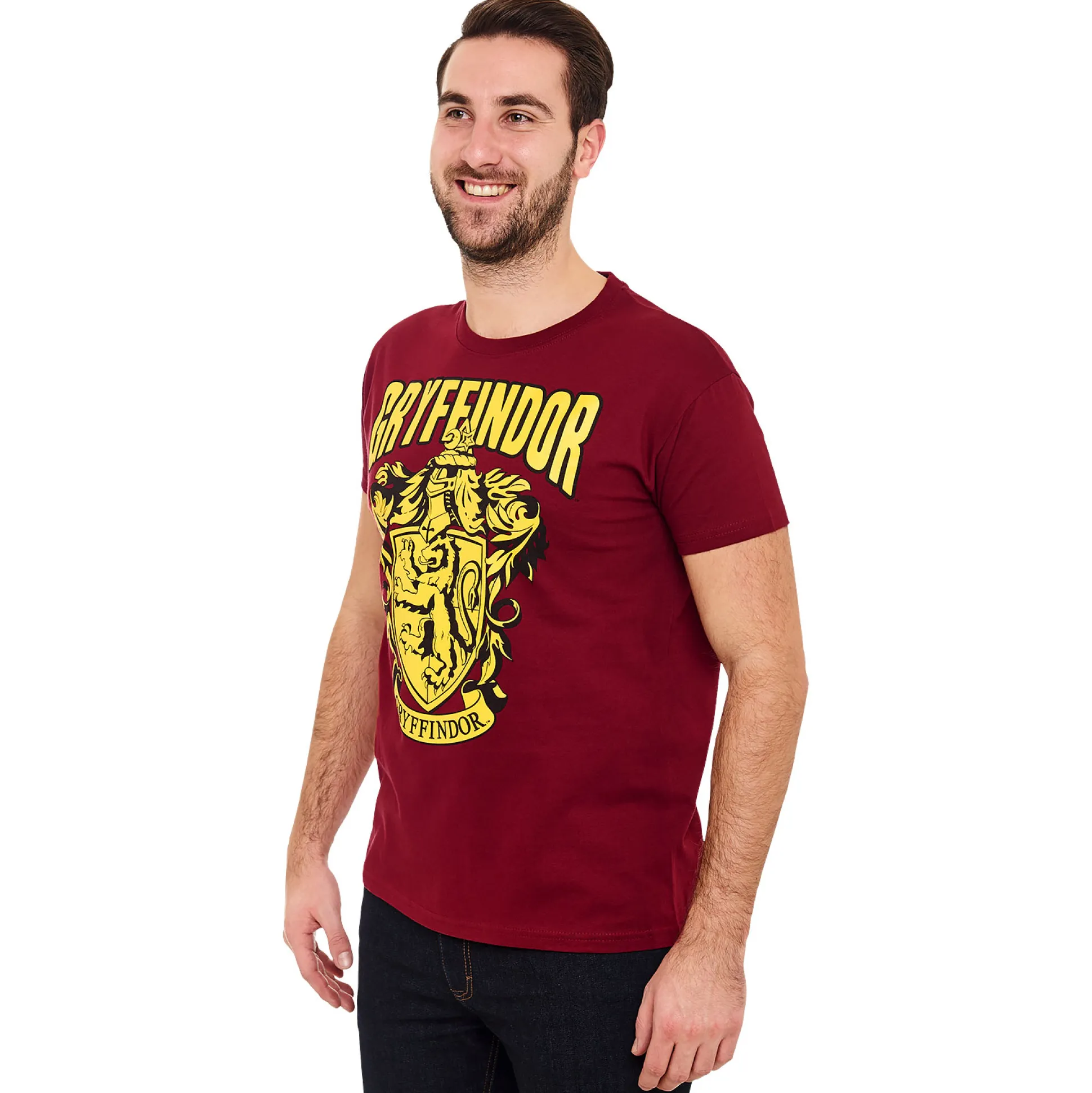 Harry Potter - Gryffindor Wapen T-shirt rood