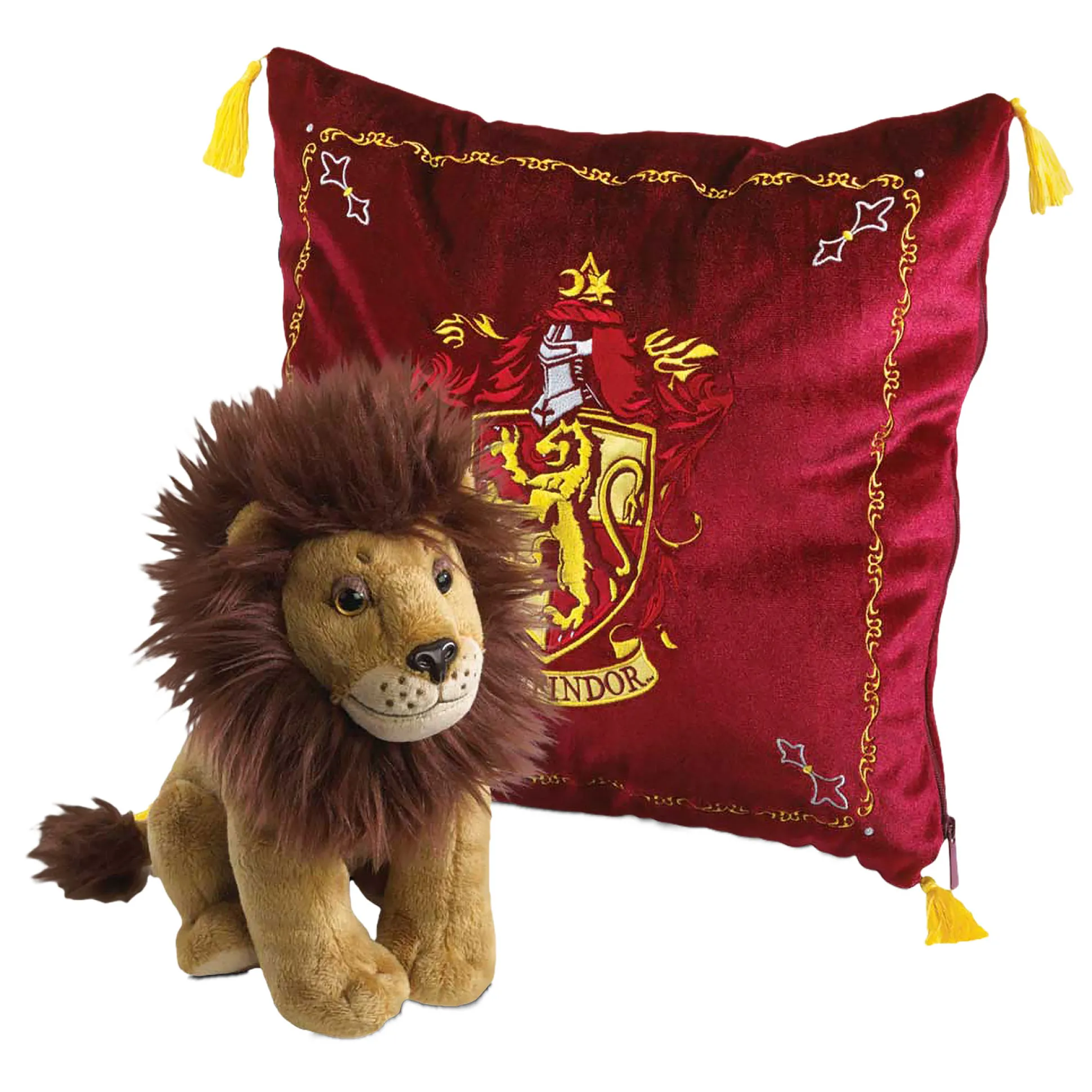 Harry Potter - Gryffindor Wapen Kussen met Pluche Figuur