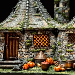 Harry Potter - Hagrids hut miniatuurreplica met LED-verlichting