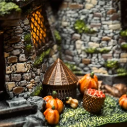 Harry Potter - Hagrids hut miniatuurreplica met LED-verlichting