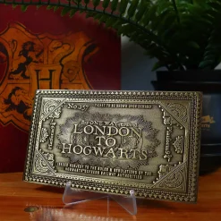 Harry Potter - Hogwarts Express antiek ticket-replica (beperkte oplage)