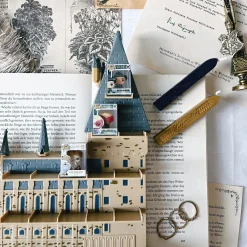 Harry Potter - Hogwarts Kasteel Funko Bitty Pop Display met 2 Figuren