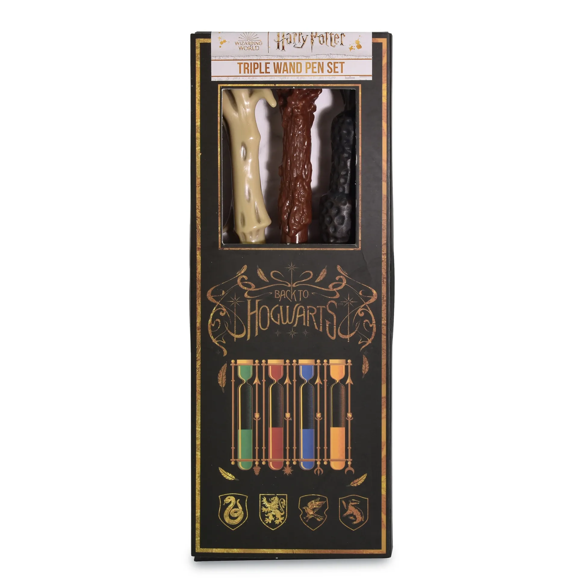 Harry Potter - Hogwarts Toverstaf Pennen 3-delige Set