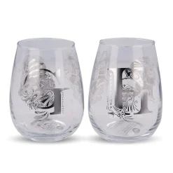Harry Potter - Hogwarts Wapen Glazen 2-delige set