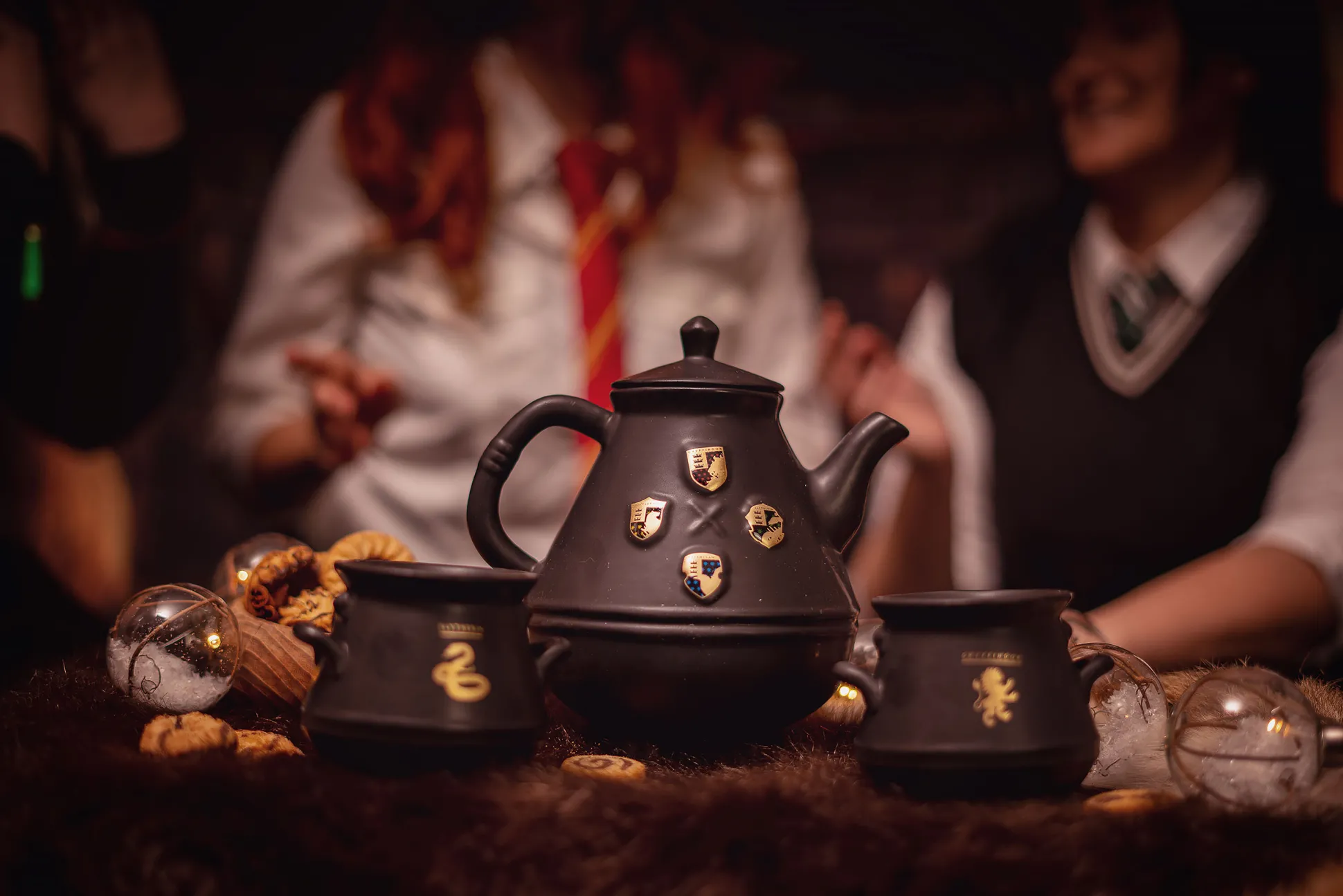 Harry Potter - Hogwarts Wapen Ketel Theeset