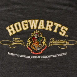 Harry Potter - Hogwarts Wapen T-Shirt grijs
