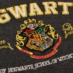 Harry Potter - Hogwarts Wapen T-Shirt grijs