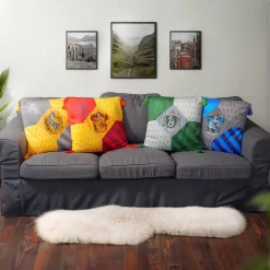 Harry Potter - Huffelpuf kussen met kwasten deluxe