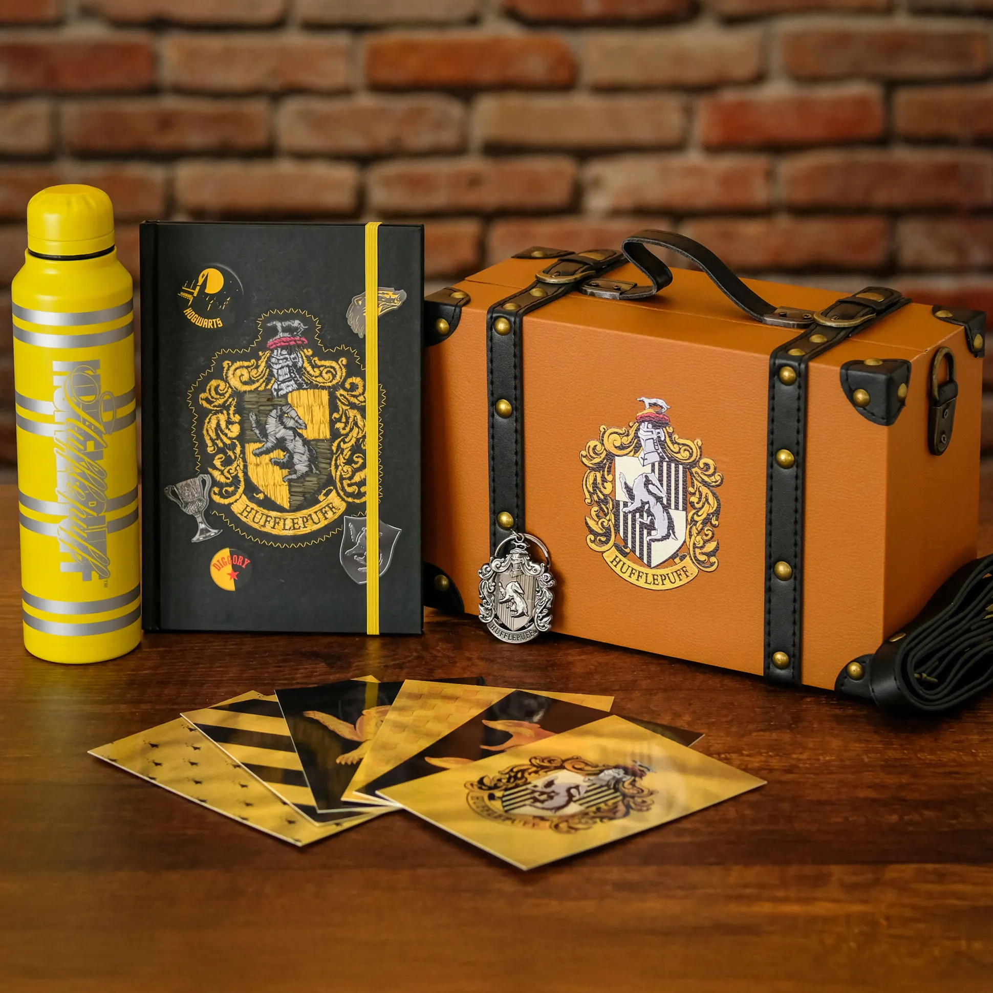 Harry Potter - Huffelpuf Premium Geschenkset in Koffer met Draagriem