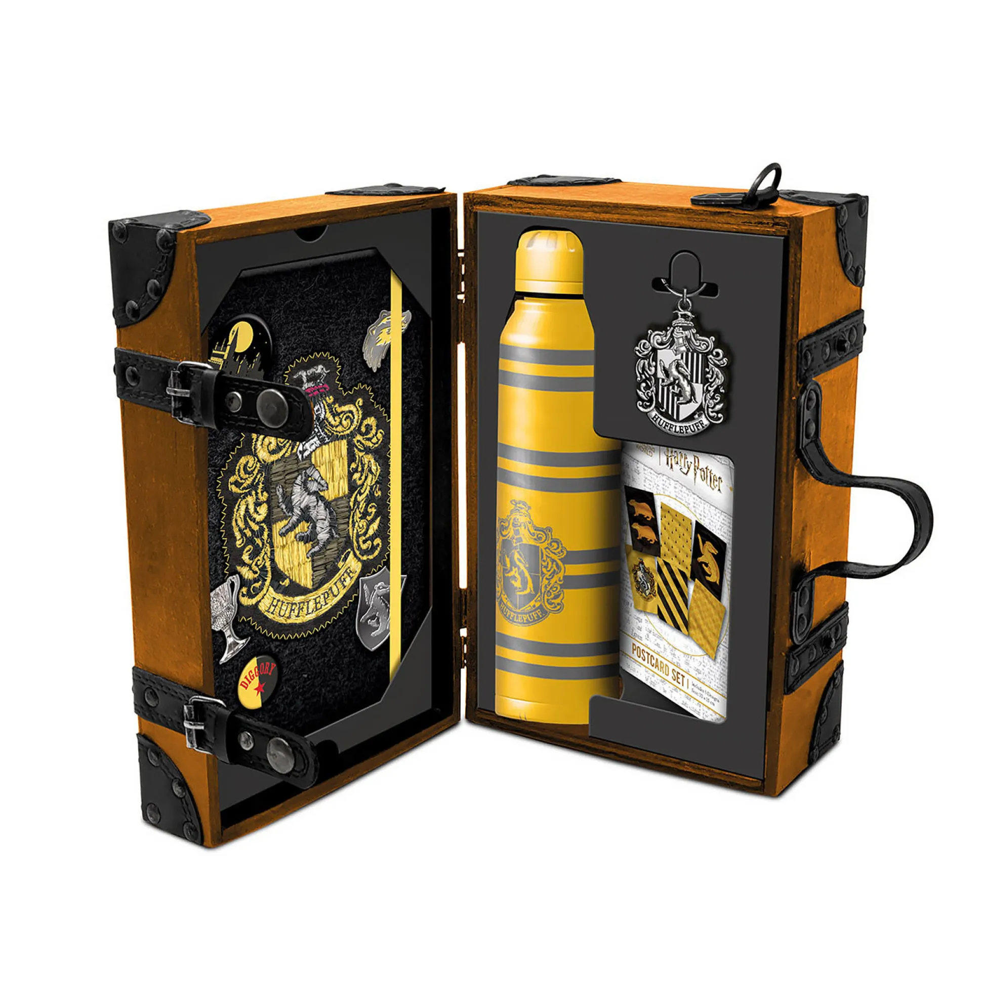 Harry Potter - Huffelpuf Premium Geschenkset in Koffer met Draagriem