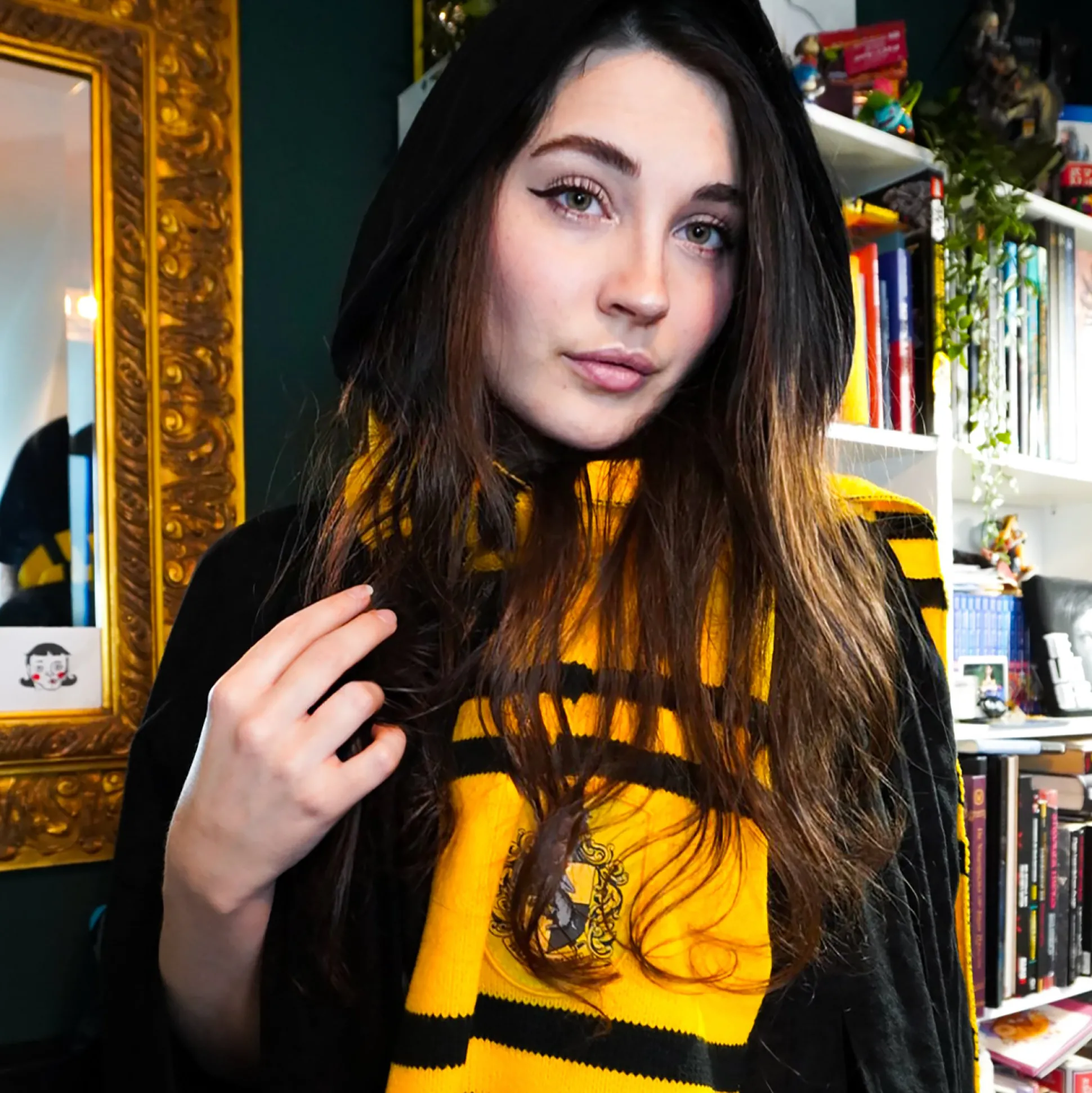 Harry Potter - Hufflepuff Gebreide Sjaal