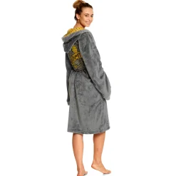 Harry Potter - Hufflepuff Crest Jurk Grijs