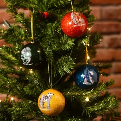 Harry Potter - Huiswapens Kerstboomversiering 4-delige set