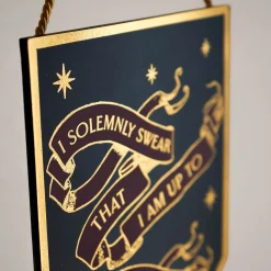 Harry Potter - I Solemnly Swear Alumni Houten Wandbord