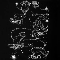 Harry Potter - Marauders Astrologie T-Shirt Zwart