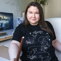 Harry Potter - Marauders Astrologie T-Shirt Zwart