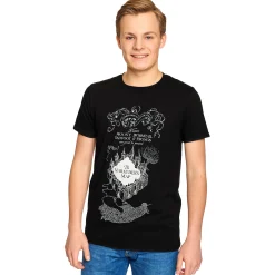 Harry Potter - Marauders Map T-shirt zwart