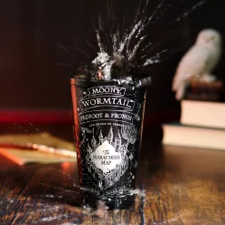 Harry Potter - Marauder's Map Glas zwart