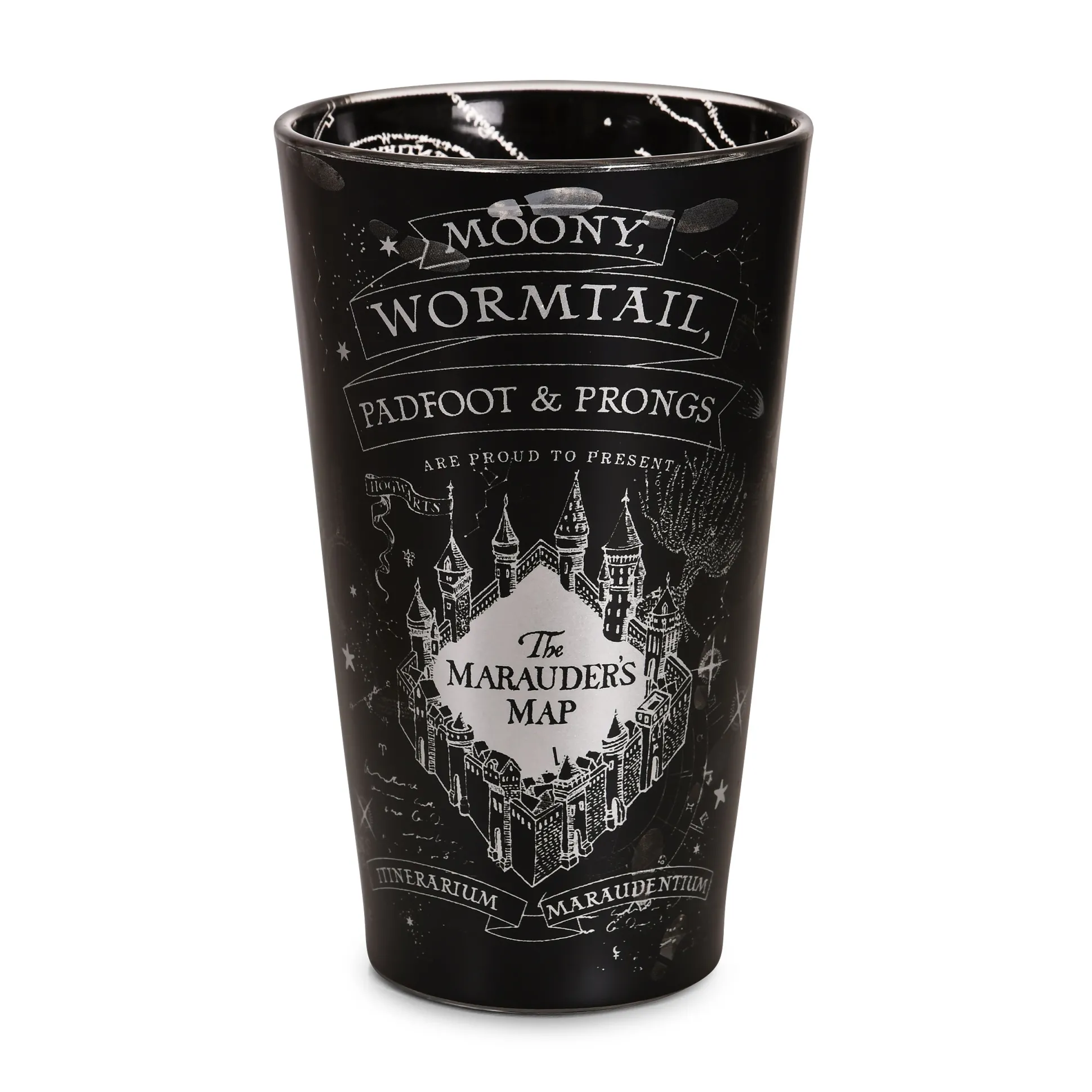 Harry Potter - Marauder's Map Glas zwart