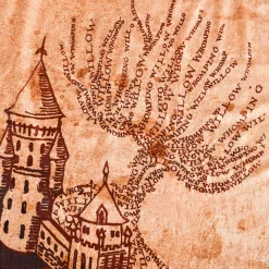 Harry Potter - Marauders Map Pluizige Deken met Teddybont