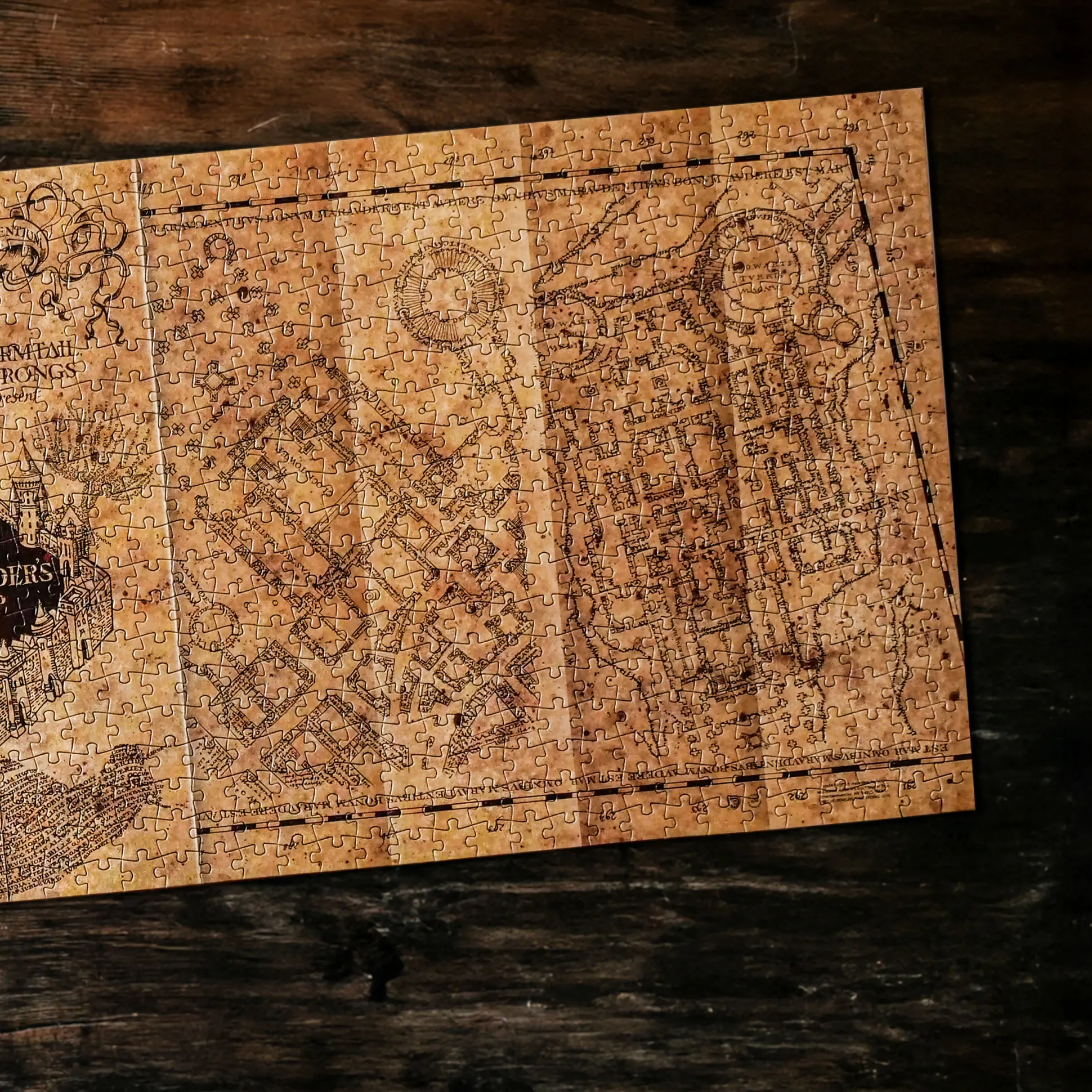 Harry Potter - Marauder's Map Premium Puzzel