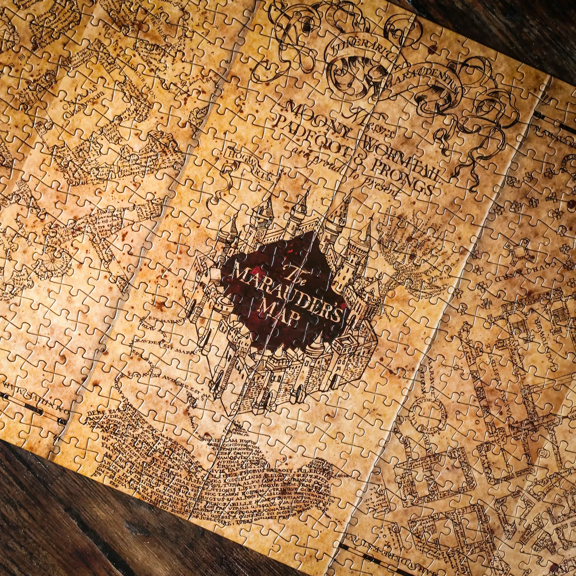 Harry Potter - Marauder's Map Premium Puzzel