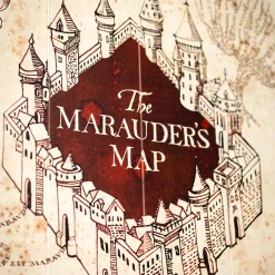 Harry Potter - Marauder's Map Wanddecoratie Hout