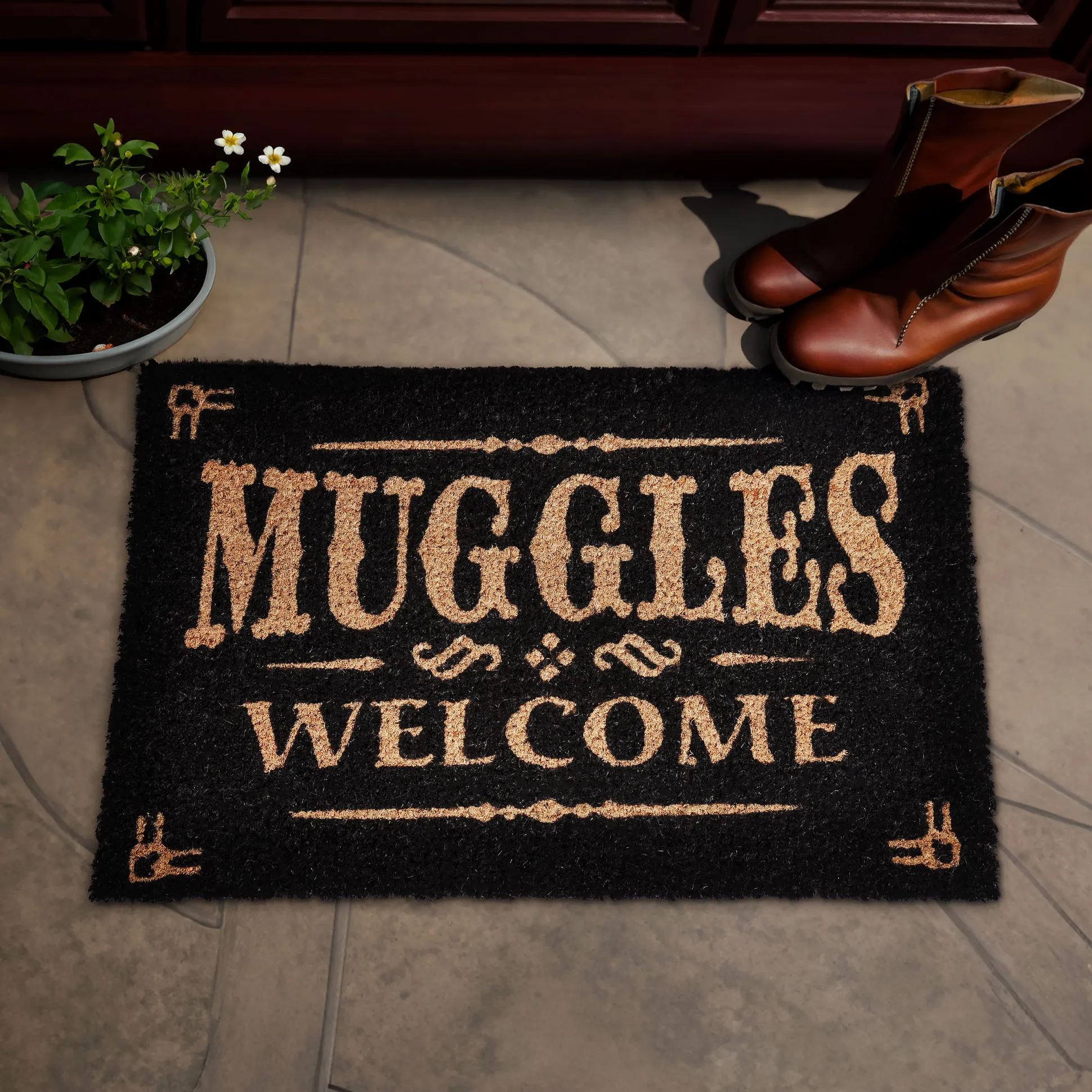 Harry Potter - Muggles Welcome Deurmat