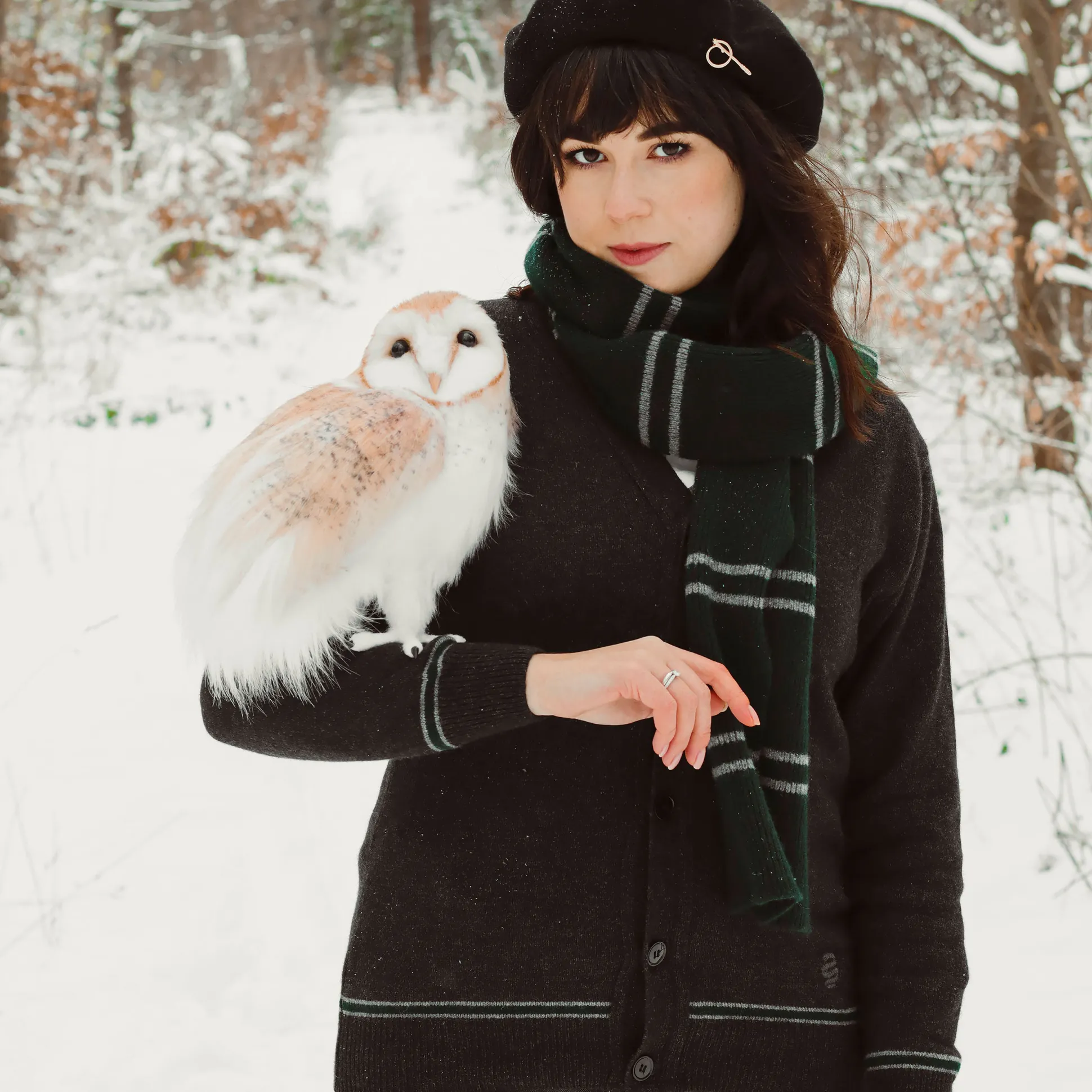 Harry Potter - Originele Slytherin Wollen Sjaal