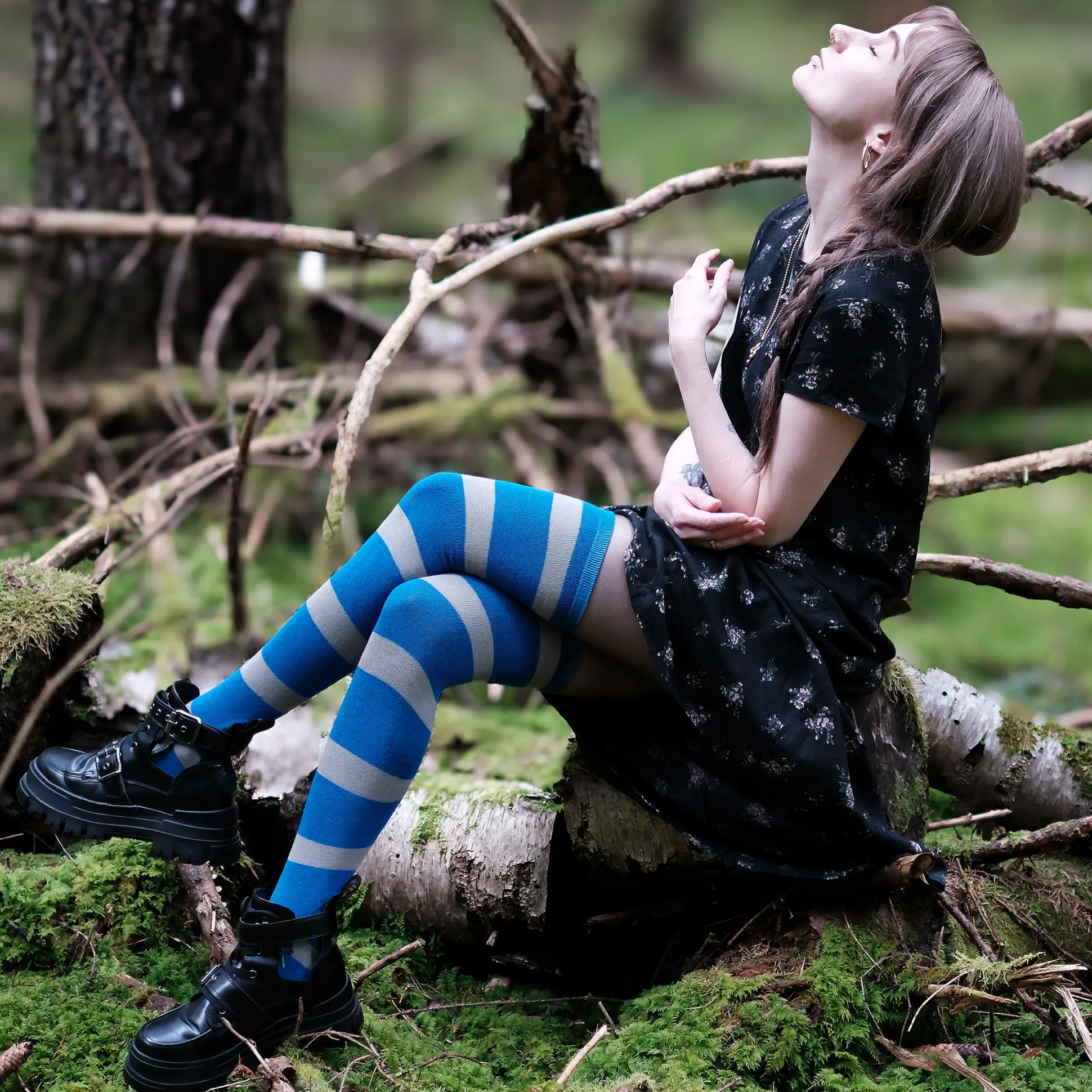 Harry Potter - Ravenklauw Overknee Sokken 2-Pack