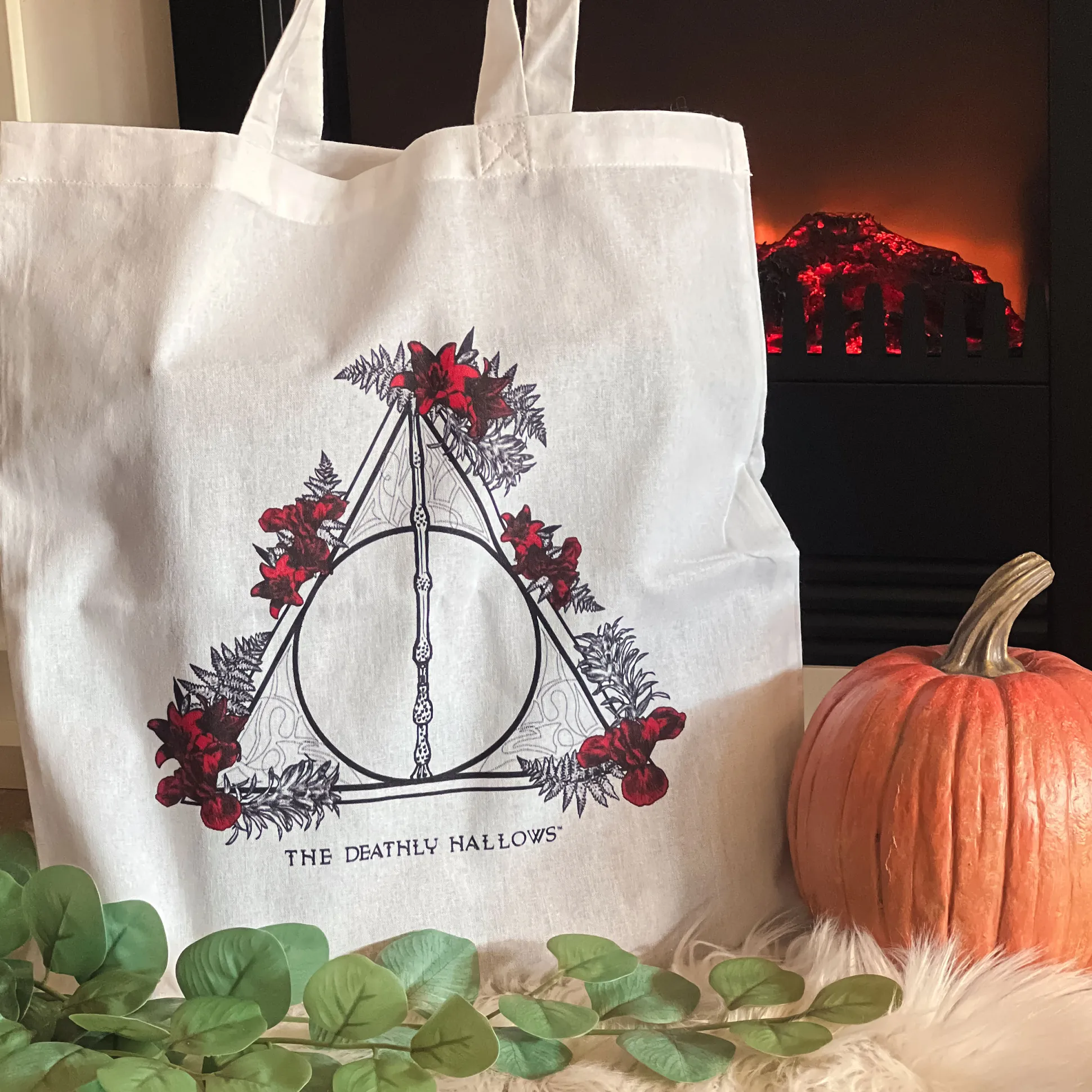 Harry Potter - Relieken van de Dood katoenen tas