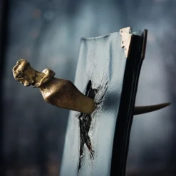 Harry Potter - Riddle Dagboek Standbeeld met Basilisk Tand